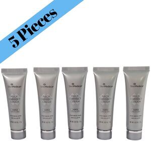 5 PACK: SkinMedica Neck Correct Cream 0.07oz 2g Samples Firming Treatment